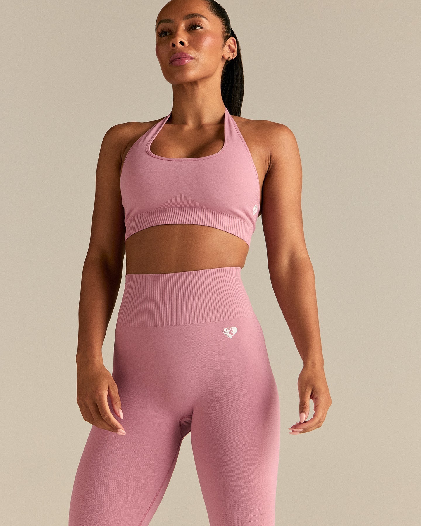 Power Seamless Leggings | Blush Pink