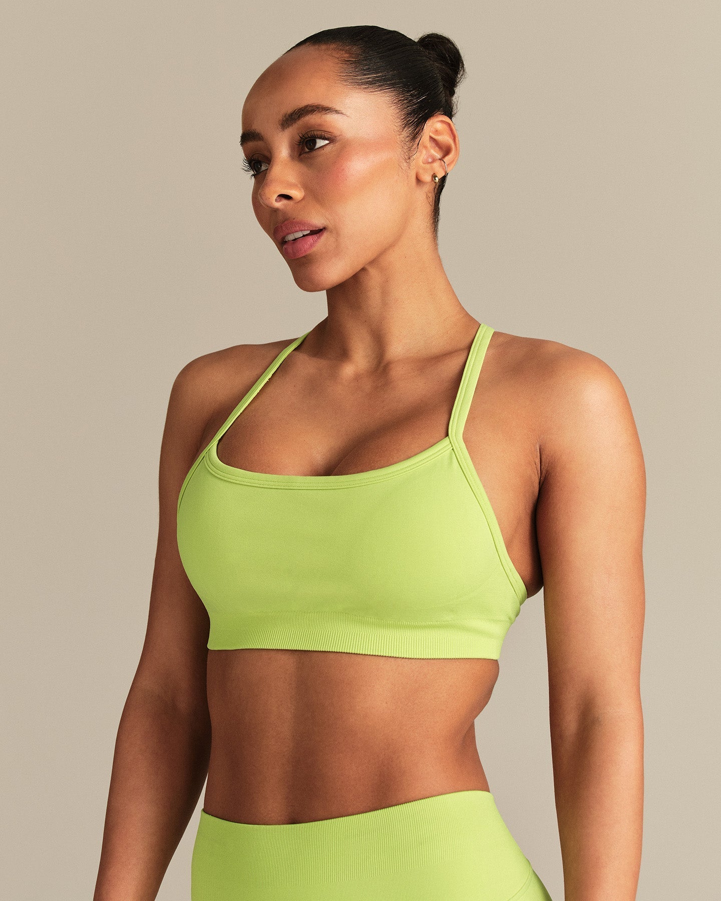 Define 2.0 Seamless Racer Back Bra | Lime Punch