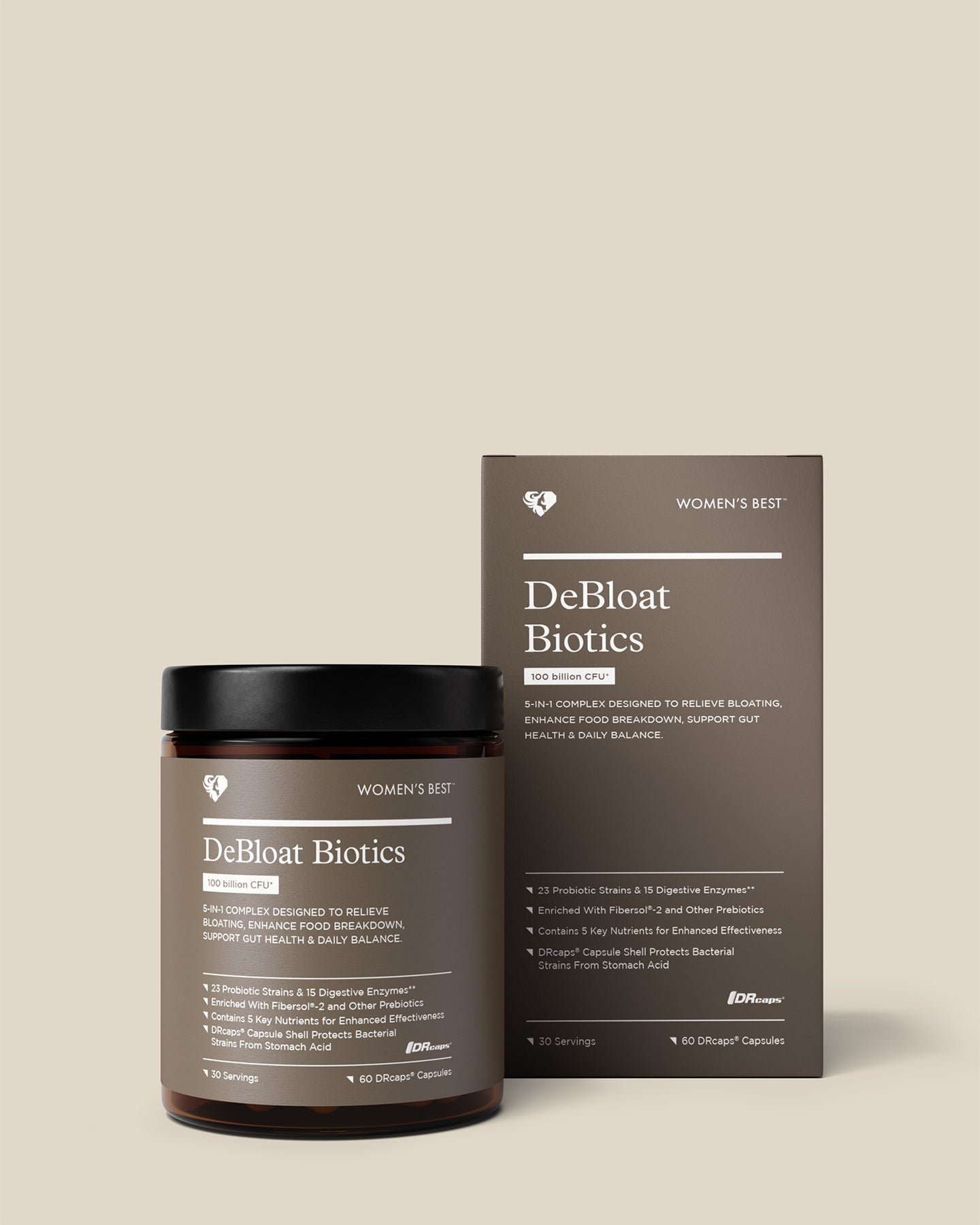 DeBloat Biotics Capsules (100 milliards UFC)