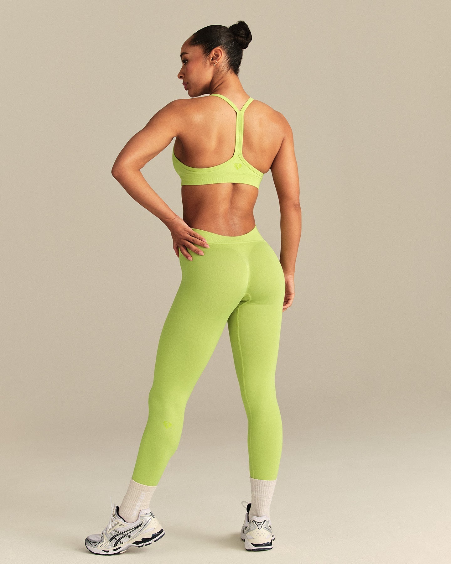 Define 2.0 Seamless Racer Back Bra | Lime Punch