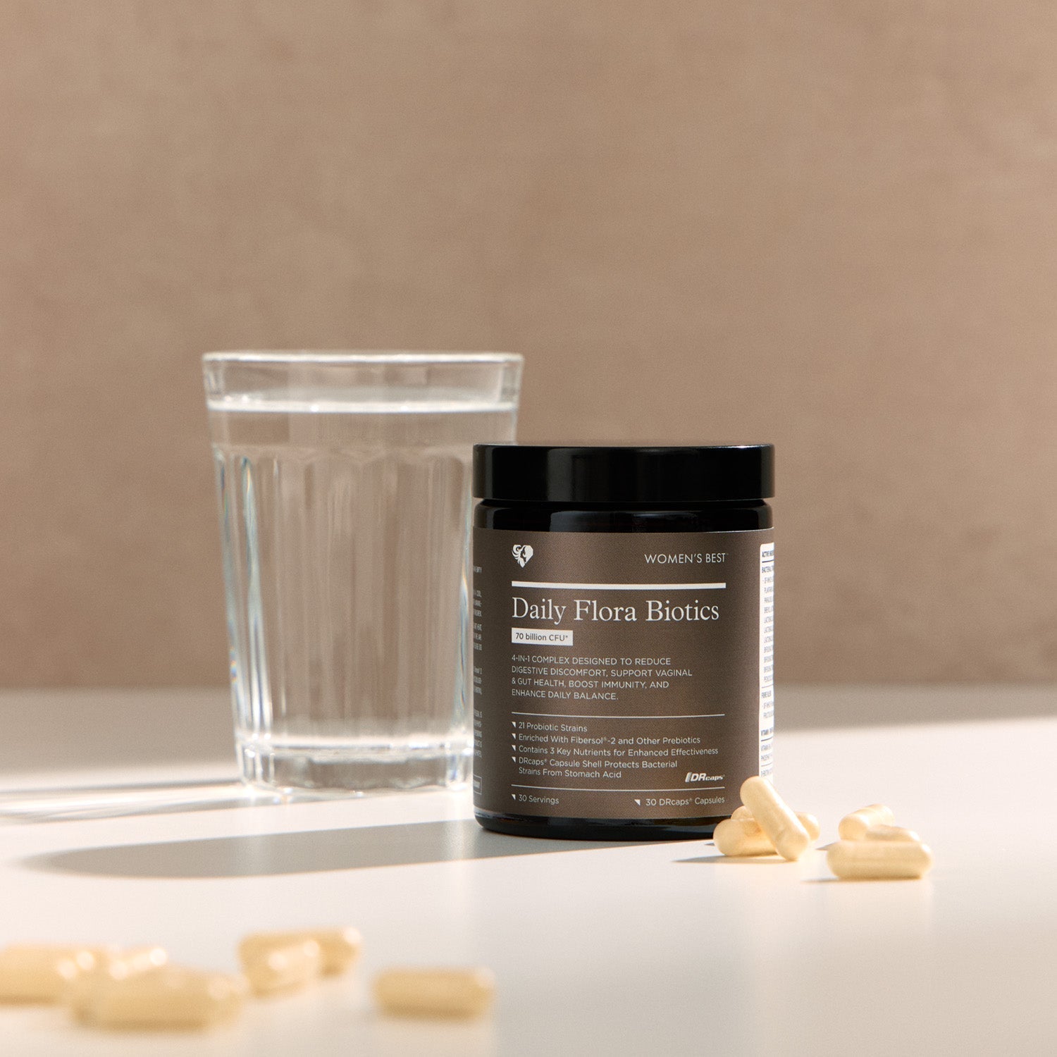 Daily Flora Biotics Capsules (70 milliards UFC)